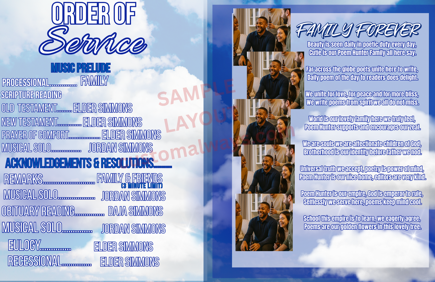 Freestyle Magazine Obituary Form Only