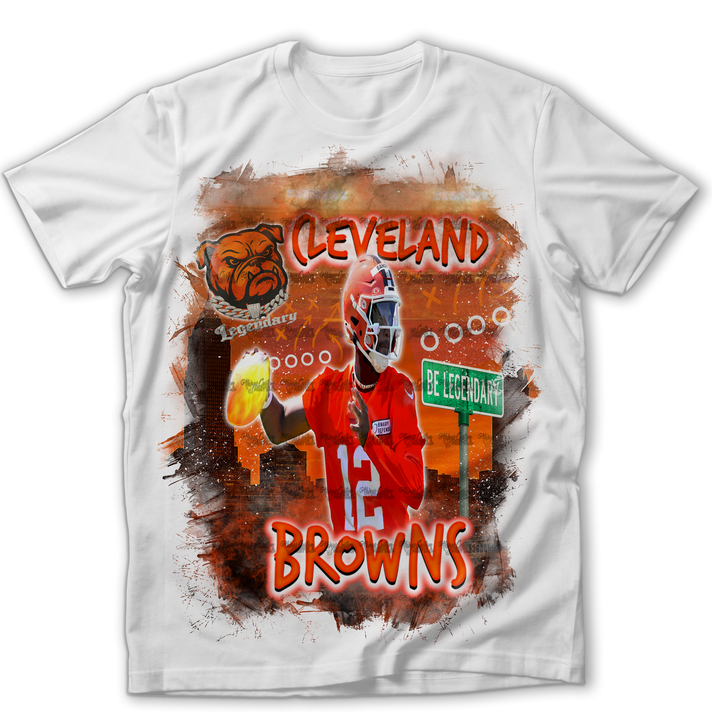 Half 3D T-Shirt