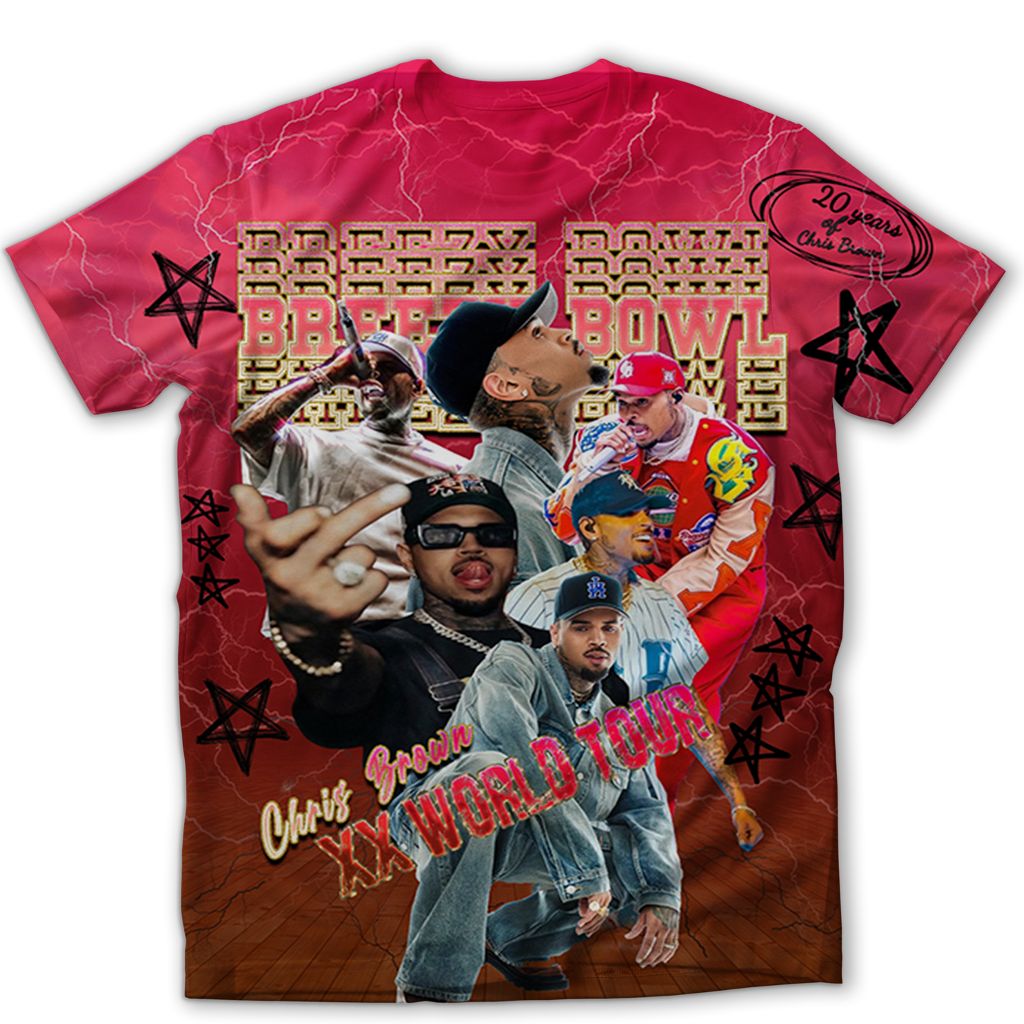 3D All-Over T-Shirt (BreezyBowl)