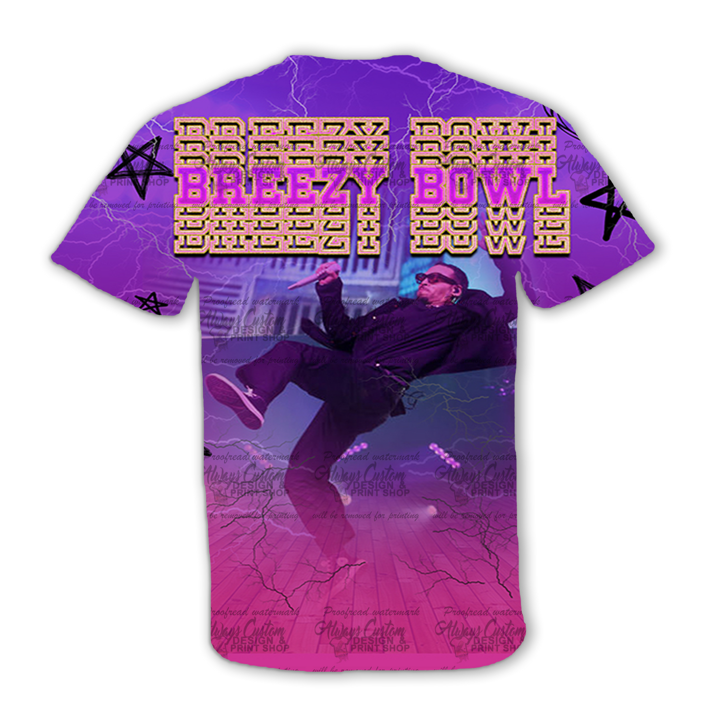 3D All-Over T-Shirt (BreezyBowl)