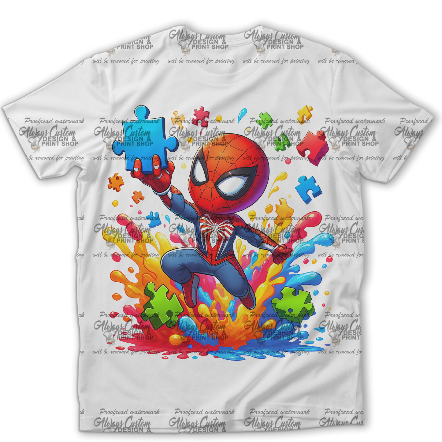 Autism Cartoon T-Shirt