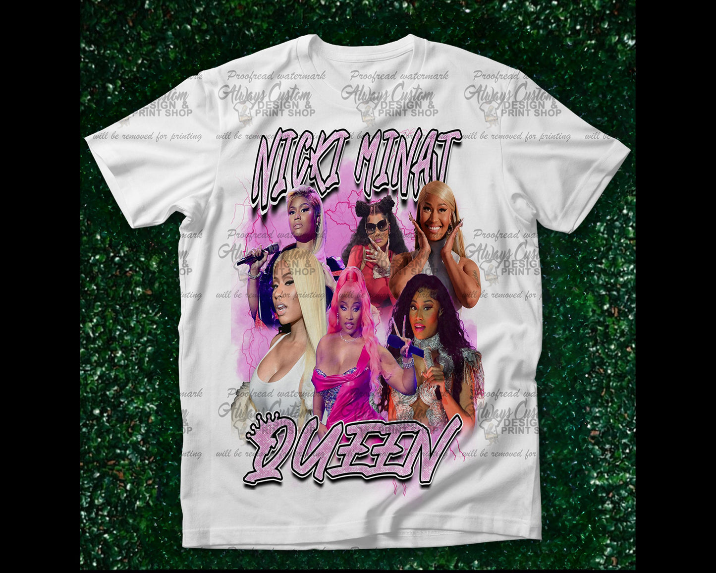 Celebrities Beeyonce/Rihanna/Nicki Digital T-Shirt Design Files – PNG for Sublimation, DTF, or Heat Transfer Printing