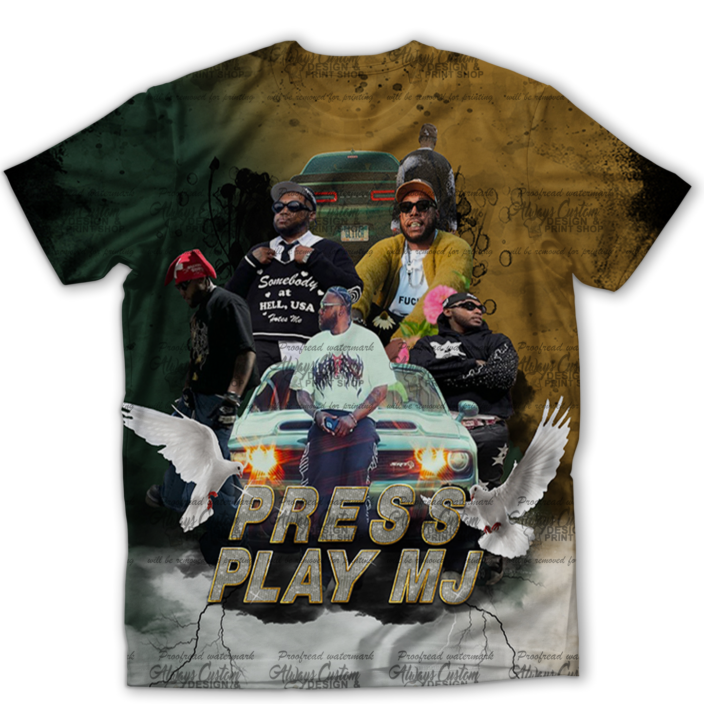 3D All-Over T-Shirt