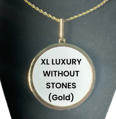 Custom Pendant Necklace (Circle)