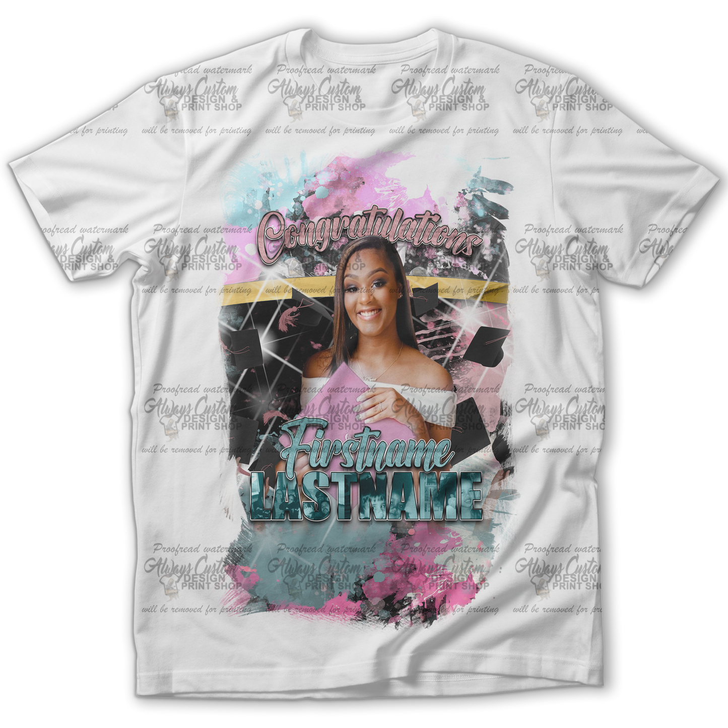 Half 3D T-Shirt