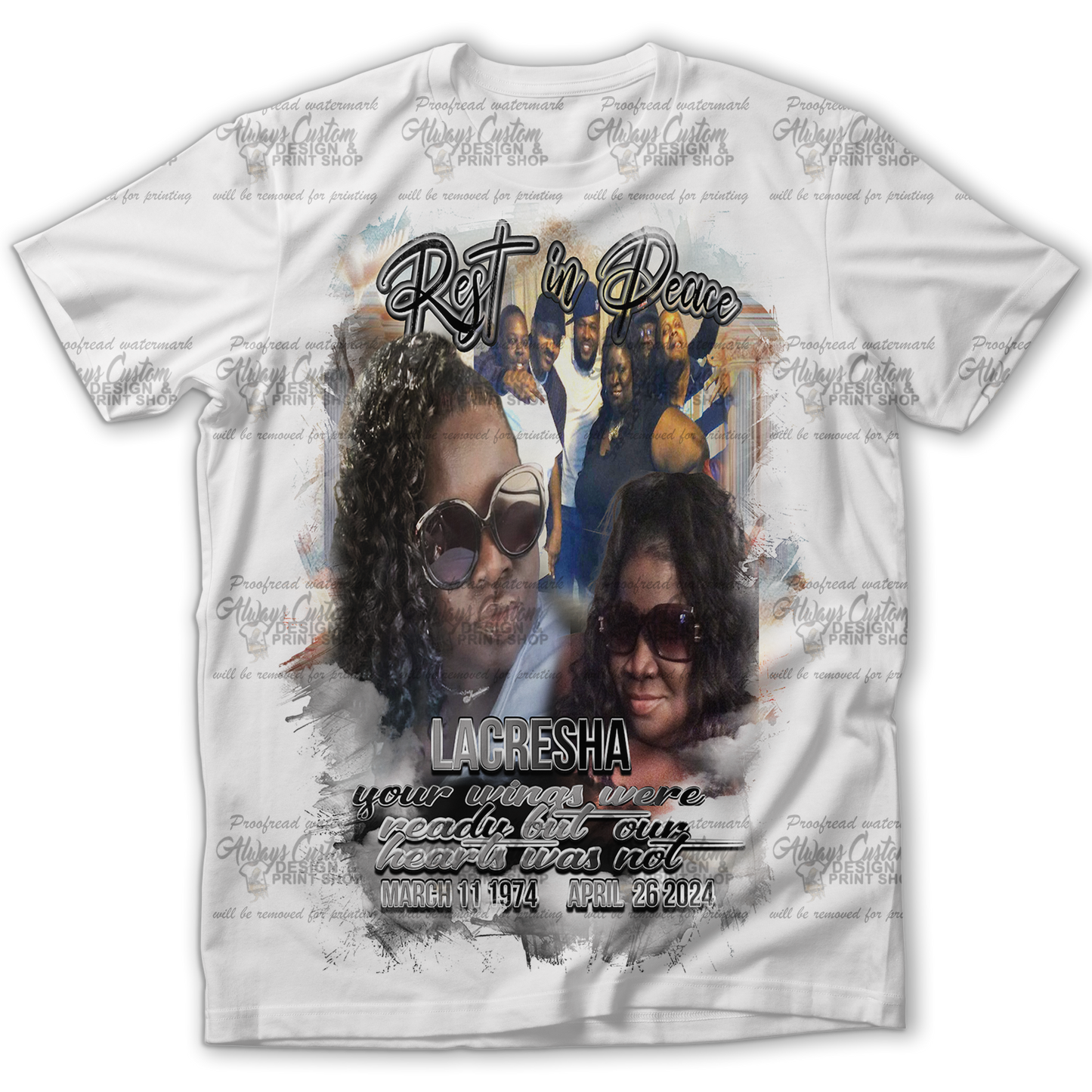 Half 3D T-Shirt