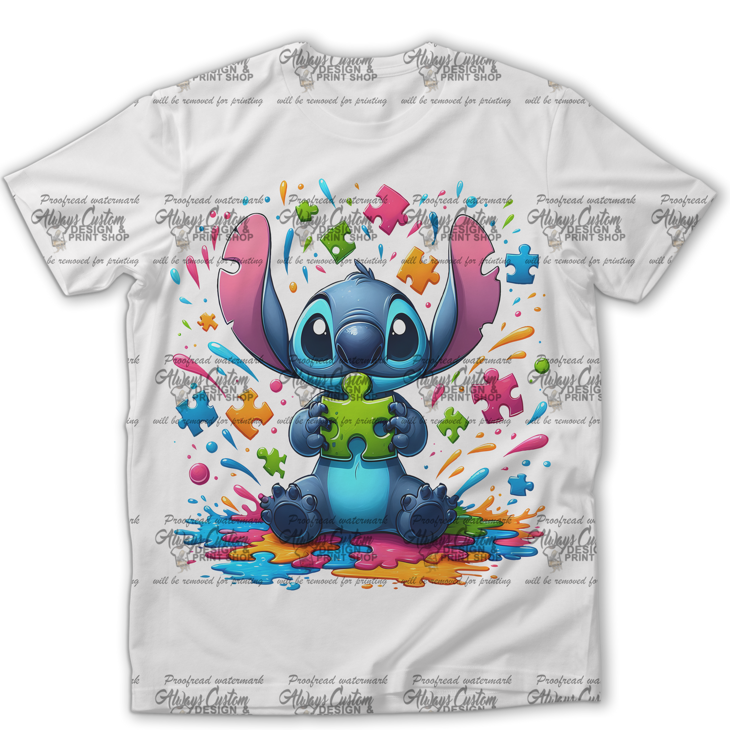 Autism Cartoon T-Shirt