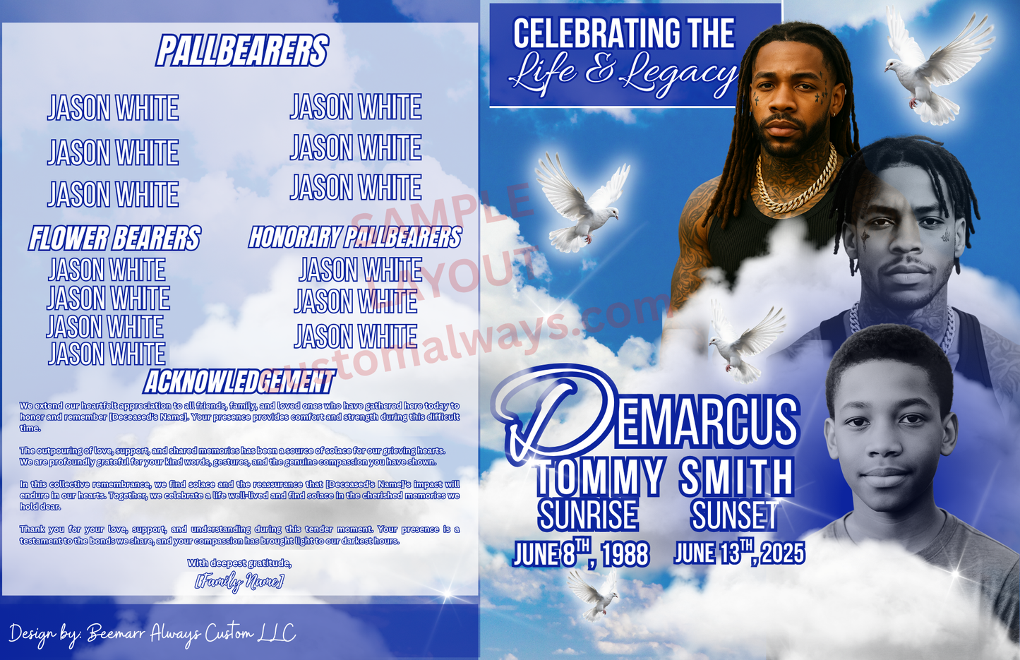 Freestyle Magazine Obituary Form Only