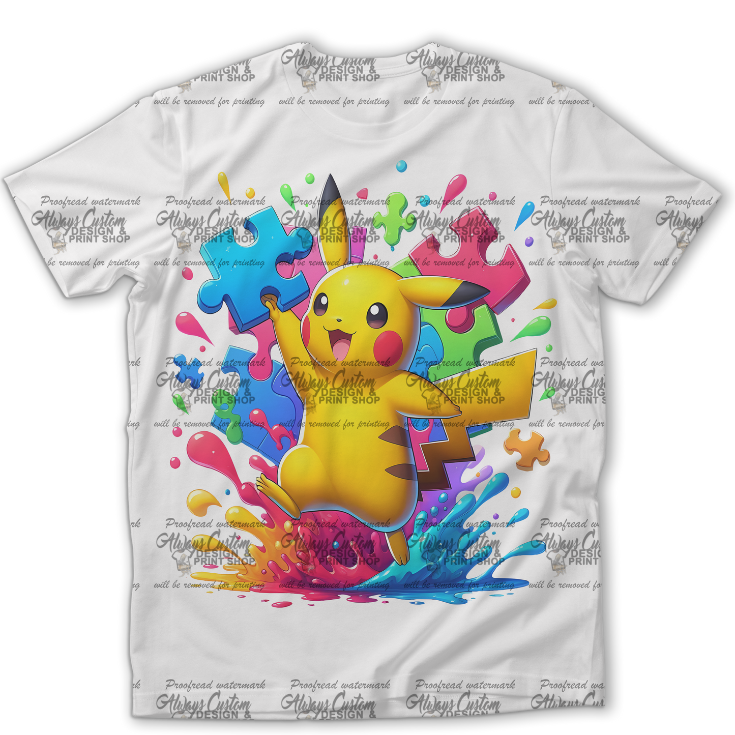 Autism Cartoon T-Shirt