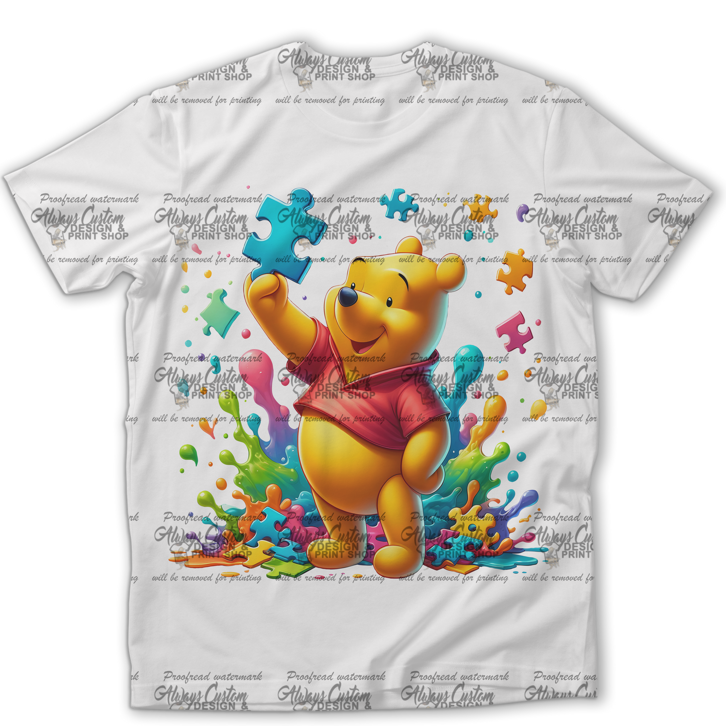 Autism Cartoon T-Shirt