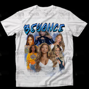 Celebrities Beeyonce/Rihanna/Nicki Digital T-Shirt Design Files – PNG for Sublimation, DTF, or Heat Transfer Printing