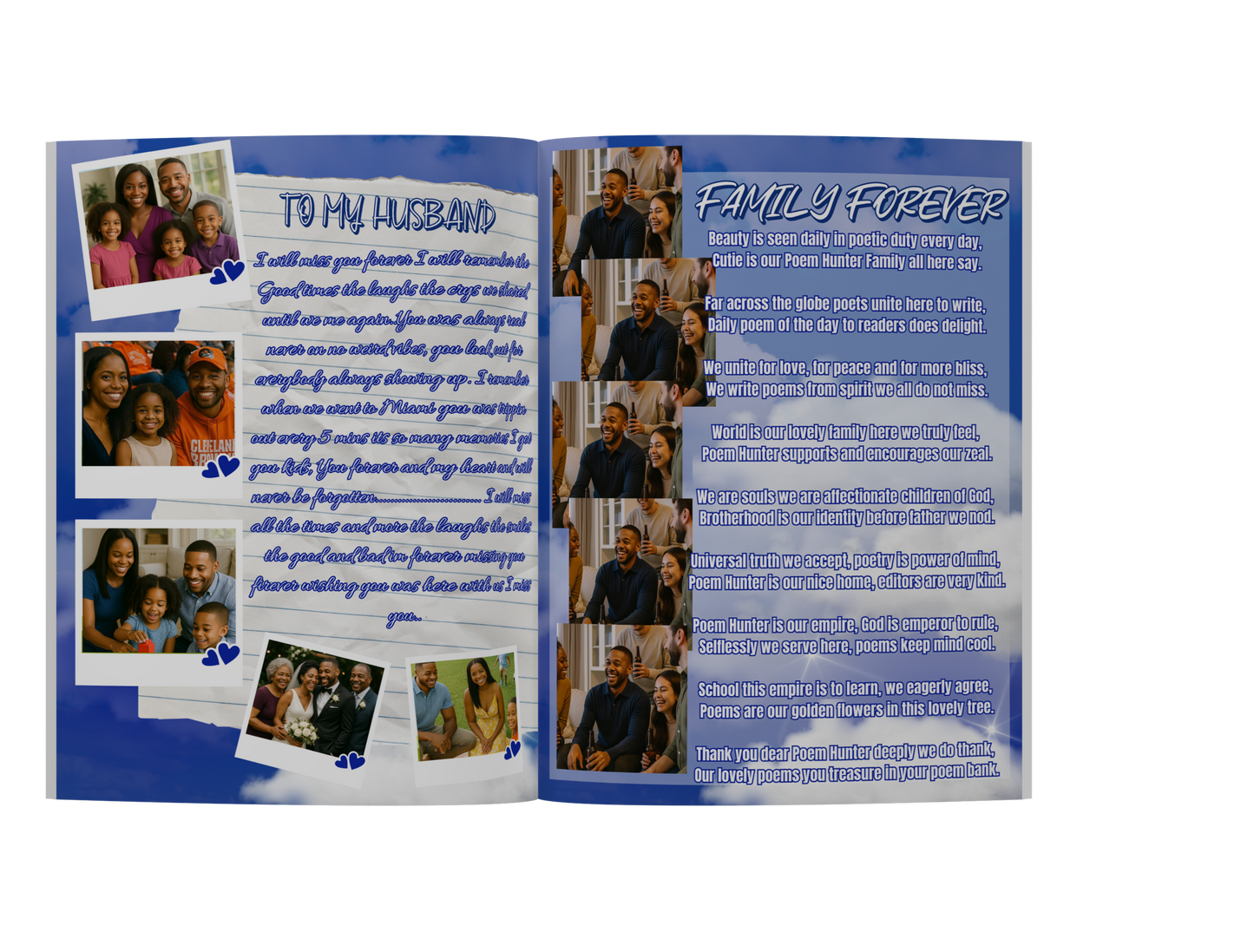 Magazine Obituary Design #12-12 Pages (Deluxe)