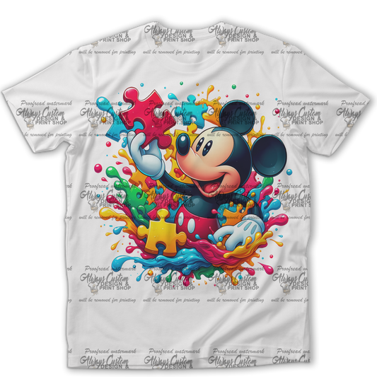 Autism Cartoon T-Shirt